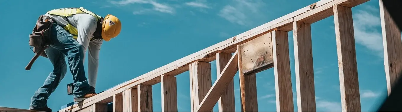 Man building within the construction industry